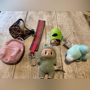 Well Loved Keychain Collection (labubu, gymshark, baggu, crybaby)